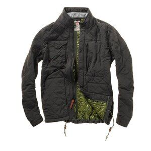 EUC Relwen Quilted Tanker Jacket - Charcoal - Large